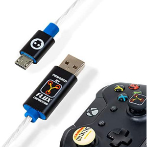 Official Back To The Future LED Micro USB Cable and Thumb Stick Grips