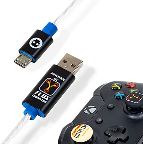 Official Back To The Future LED Micro USB Cable and Thumb Stick Grips