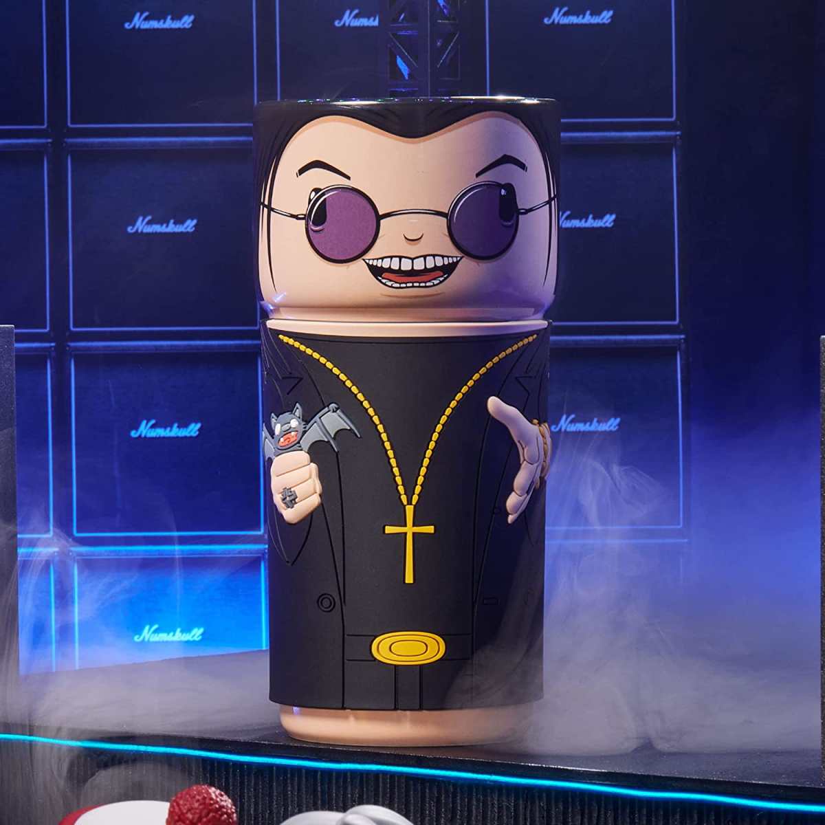 CosCups - Black Sabbath - Ozzy Osbourne Ceramic Mug Gift with Rubber Sleeve 400ml - Image 2