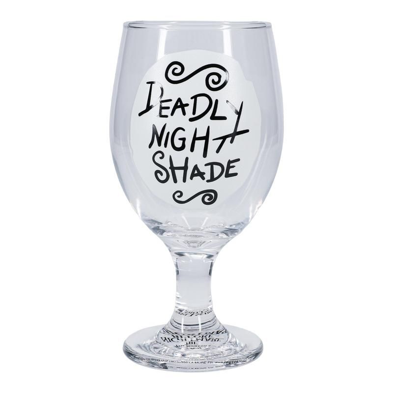 Nightmare Before Christmas Glow in the Dark Glass - Image 2