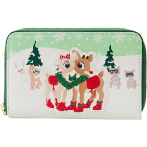 Loungefly Rudolph Merry Couple Zip-Around Wallet